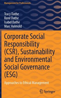 Couverture_Corporate Social Responsibility (csr), Sustainability And Environmental Social Governance (esg)