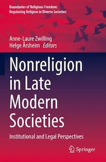 Front cover_Nonreligion in Late Modern Societies