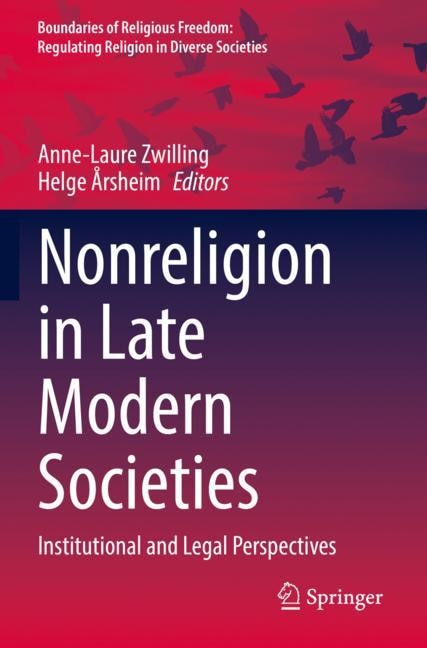 Front cover_Nonreligion in Late Modern Societies