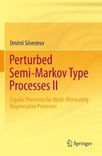 Front cover_Perturbed Semi-Markov Type Processes II
