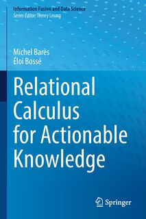 Couverture_Relational Calculus for Actionable Knowledge