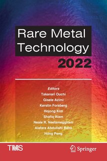 Front cover_Rare Metal Technology 2022