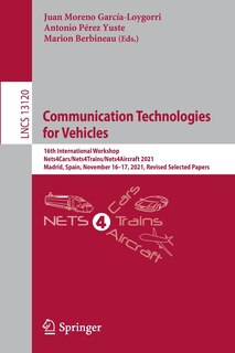 Couverture_Communication Technologies for Vehicles