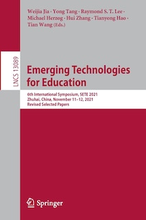 Front cover_Emerging Technologies For Education