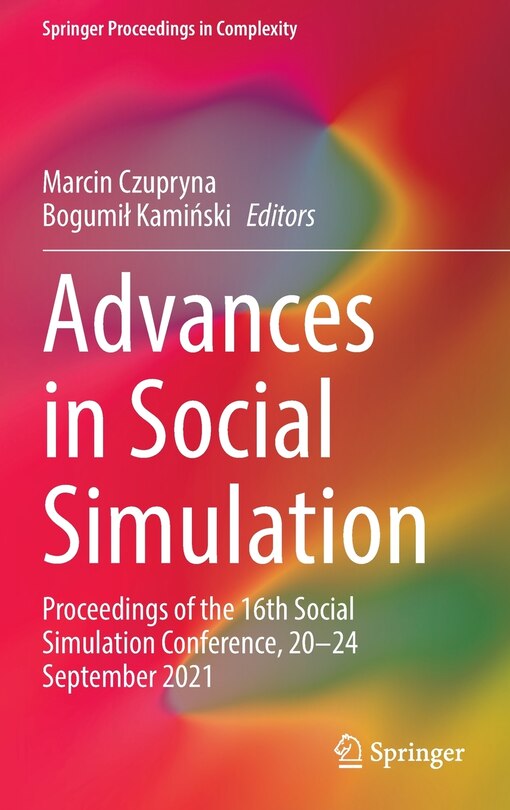Front cover_Advances In Social Simulation