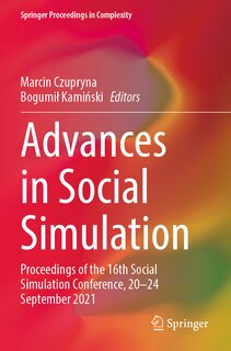 Front cover_Advances in Social Simulation