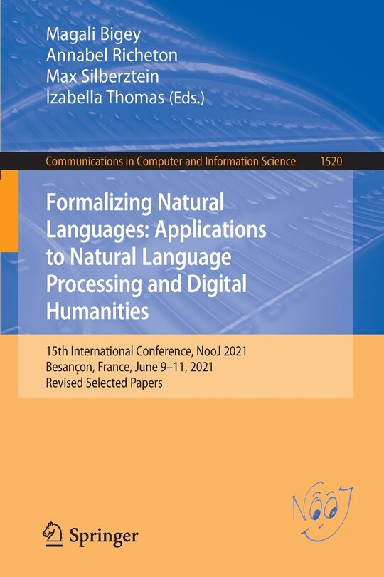 Front cover_Formalizing Natural Languages