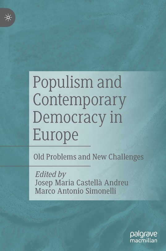 Front cover_Populism And Contemporary Democracy In Europe