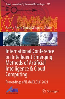 Couverture_International Conference on Intelligent Emerging Methods of Artificial Intelligence