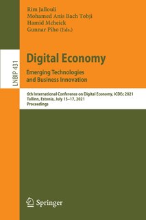 Front cover_Digital Economy. Emerging Technologies and Business Innovation