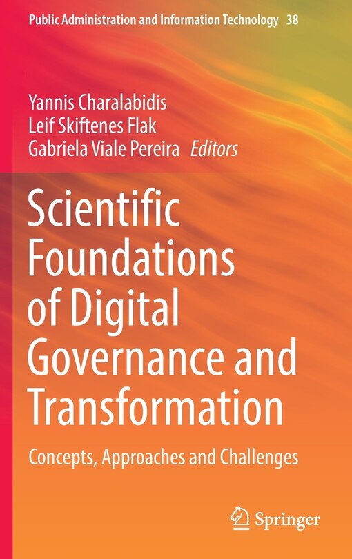 Couverture_Scientific Foundations Of Digital Governance And Transformation