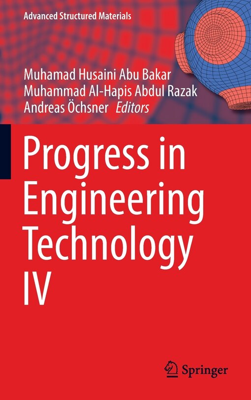 Front cover_Progress In Engineering Technology Iv