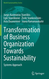 Front cover_Transformation Of Business Organization Towards Sustainability