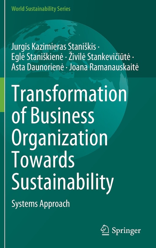 Front cover_Transformation Of Business Organization Towards Sustainability