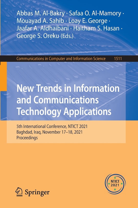 Front cover_New Trends In Information And Communications Technology Applications