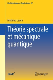 Couverture_Theorie Spectrale Et Mecanique Quantique