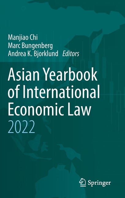 Couverture_Asian Yearbook of International Economic Law 2022