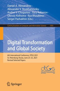 Front cover_Digital Transformation and Global Society