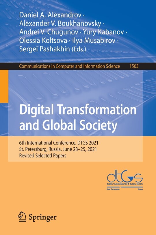 Front cover_Digital Transformation and Global Society