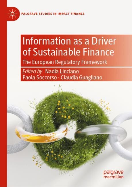 Front cover_Information As A Driver Of Sustainable Finance