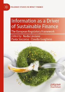 Front cover_Information as a Driver of Sustainable Finance