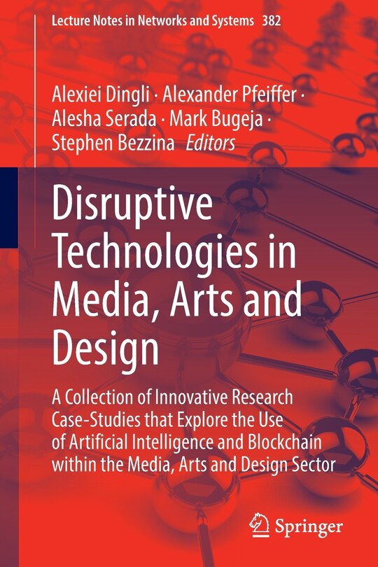 Front cover_Disruptive Technologies in Media, Arts and Design