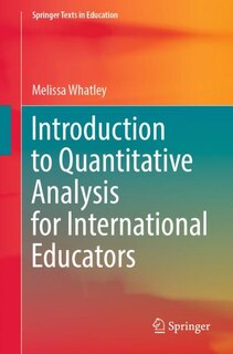 Couverture_Introduction To Quantitative Analysis For International Educators