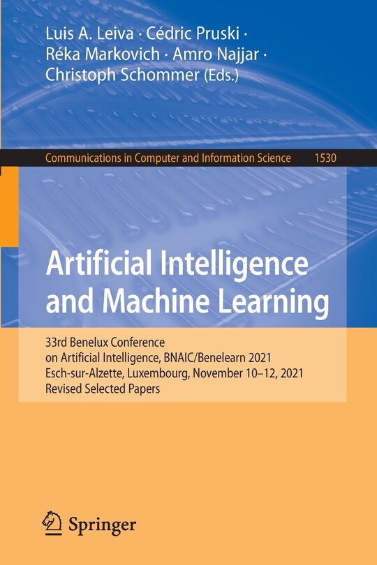 Front cover_Artificial Intelligence and Machine Learning
