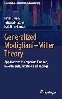 Couverture_Generalized Modigliani-miller Theory