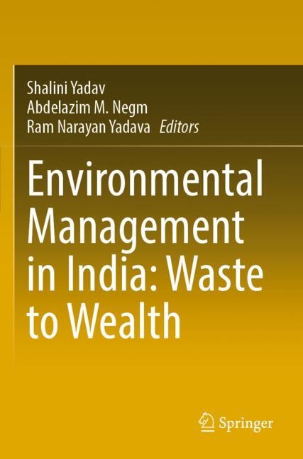 Front cover_Environmental Management in India: Waste to Wealth