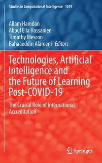 Front cover_Technologies, Artificial Intelligence And The Future Of Learning Post-covid-19
