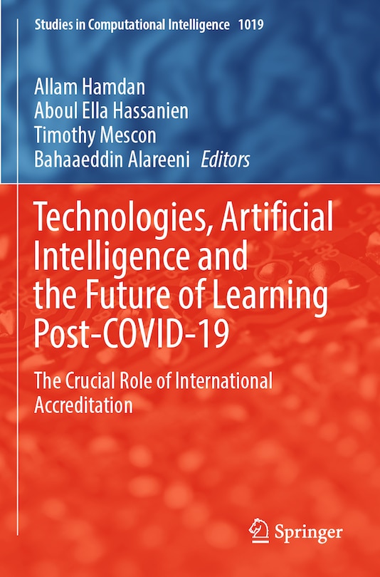 Front cover_Technologies, Artificial Intelligence and the Future of Learning Post-COVID-19