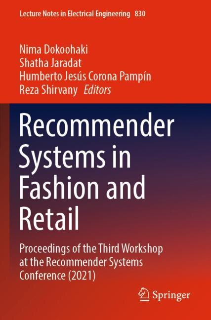 Couverture_Recommender Systems in Fashion and Retail