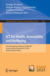 Couverture_ICT for Health, Accessibility and Wellbeing