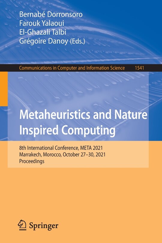 Front cover_Metaheuristics and Nature Inspired Computing