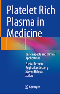 Front cover_Platelet Rich Plasma In Medicine