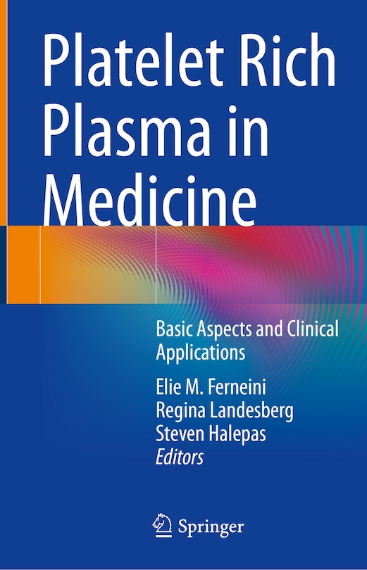 Front cover_Platelet Rich Plasma In Medicine