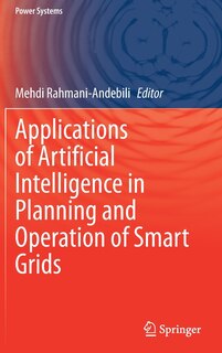 Couverture_Applications of Artificial Intelligence in Planning and Operation of Smart Grids