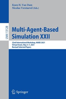 Front cover_Multi-agent-based Simulation Xxii