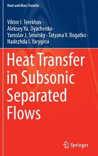 Couverture_Heat Transfer In Subsonic Separated Flows