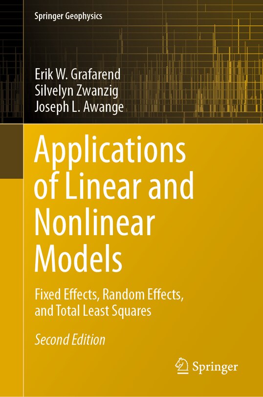 Front cover_Applications Of Linear And Nonlinear Models