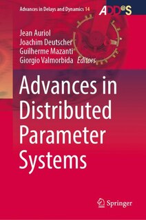 Front cover_Advances In Distributed Parameter Systems