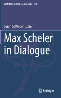 Front cover_Max Scheler In Dialogue