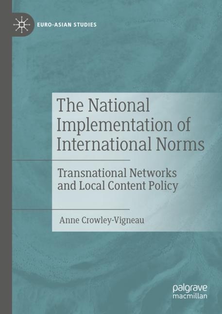 Front cover_The National Implementation of International Norms