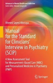 Couverture_Manual For The Standard For Clinicians' Interview In Psychiatry (scip