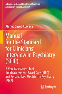 Couverture_Manual for the Standard for Clinicians' Interview in Psychiatry (SCIP