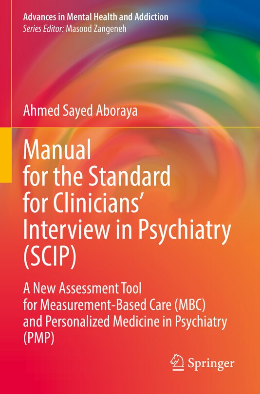 Couverture_Manual for the Standard for Clinicians' Interview in Psychiatry (SCIP