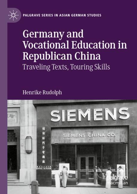 Couverture_Germany and Vocational Education in Republican China