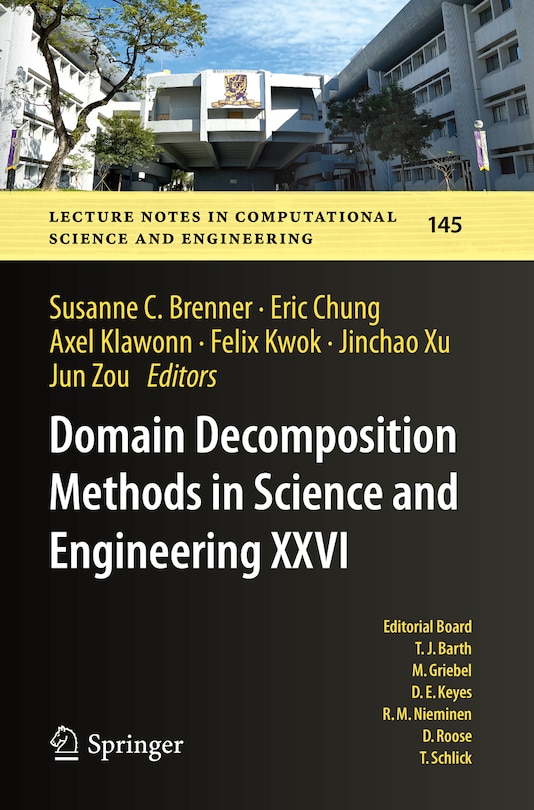 Front cover_Domain Decomposition Methods in Science and Engineering XXVI
