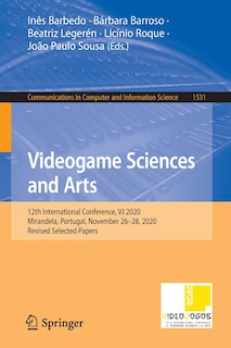 Front cover_Videogame Sciences and Arts